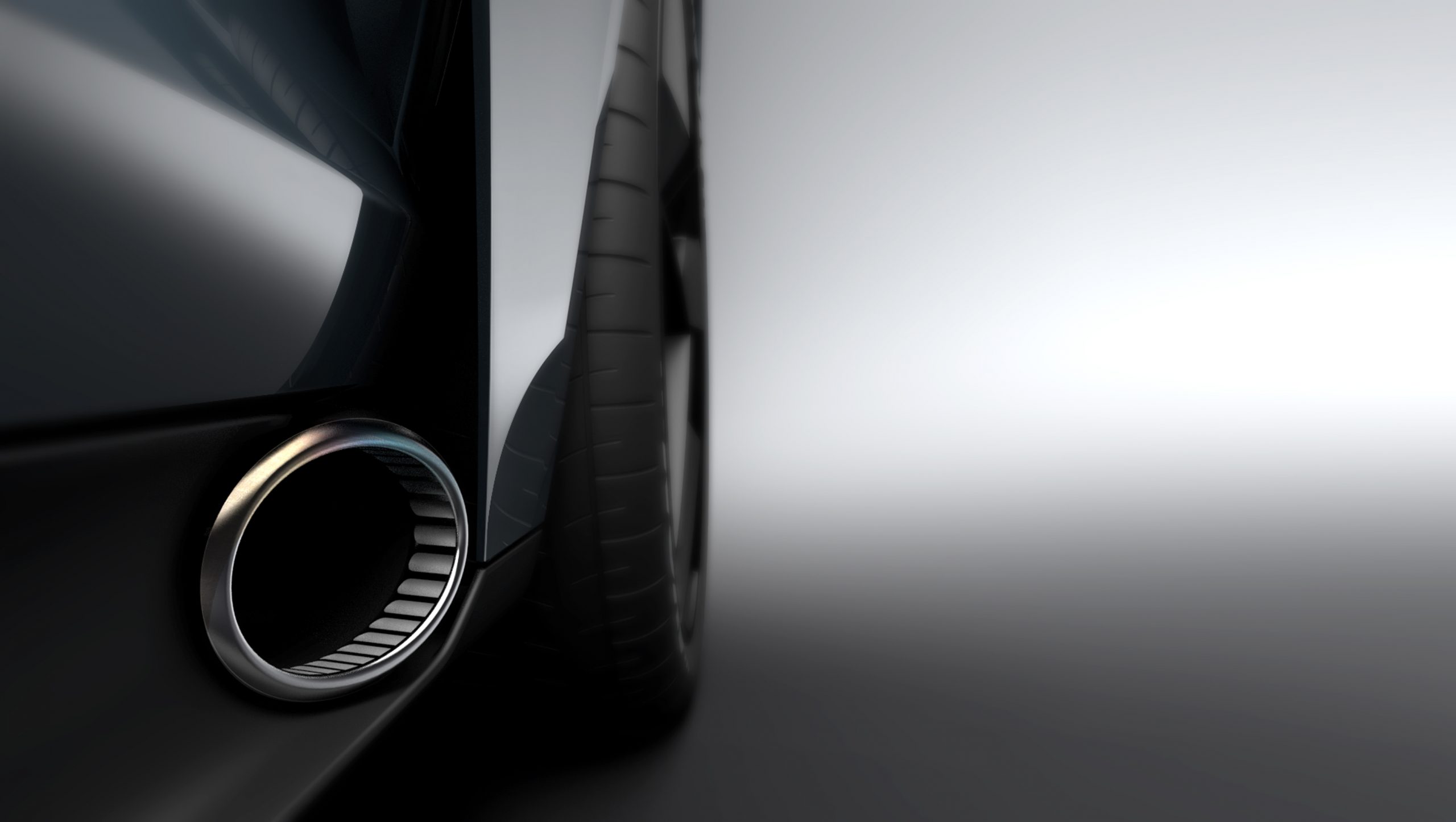 side view of concept vehicle tvr griffith