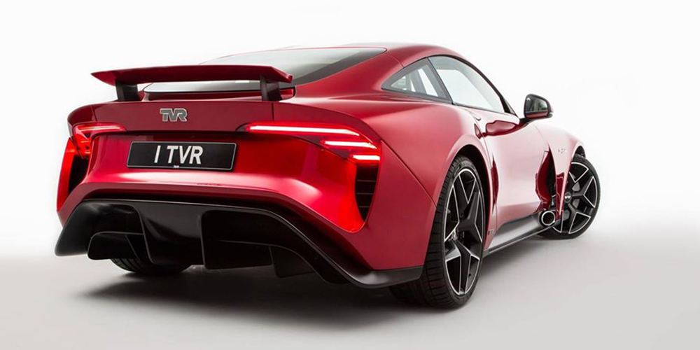 new red tvr griffith concept car for sale at topcats racing